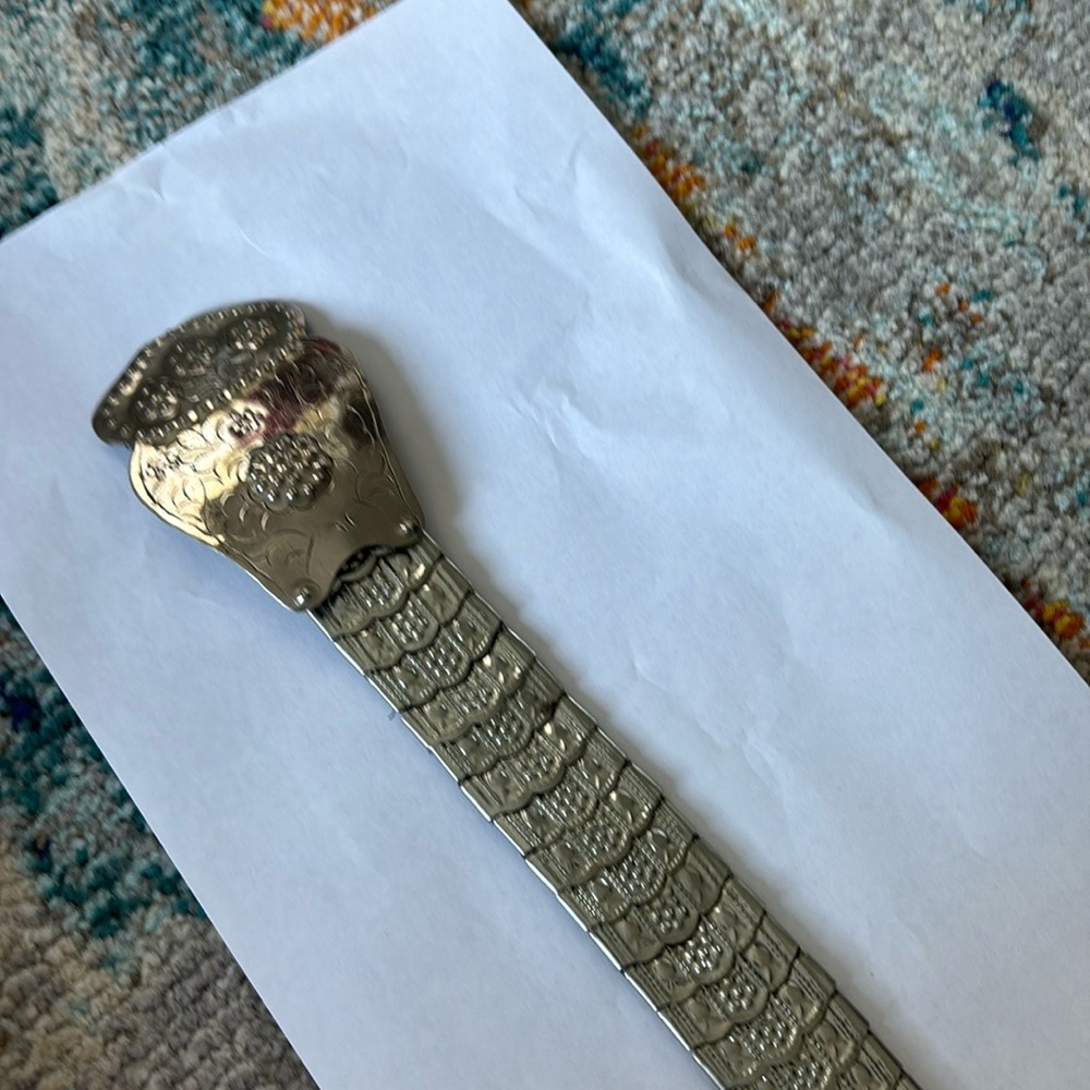 Vintage made in India belt